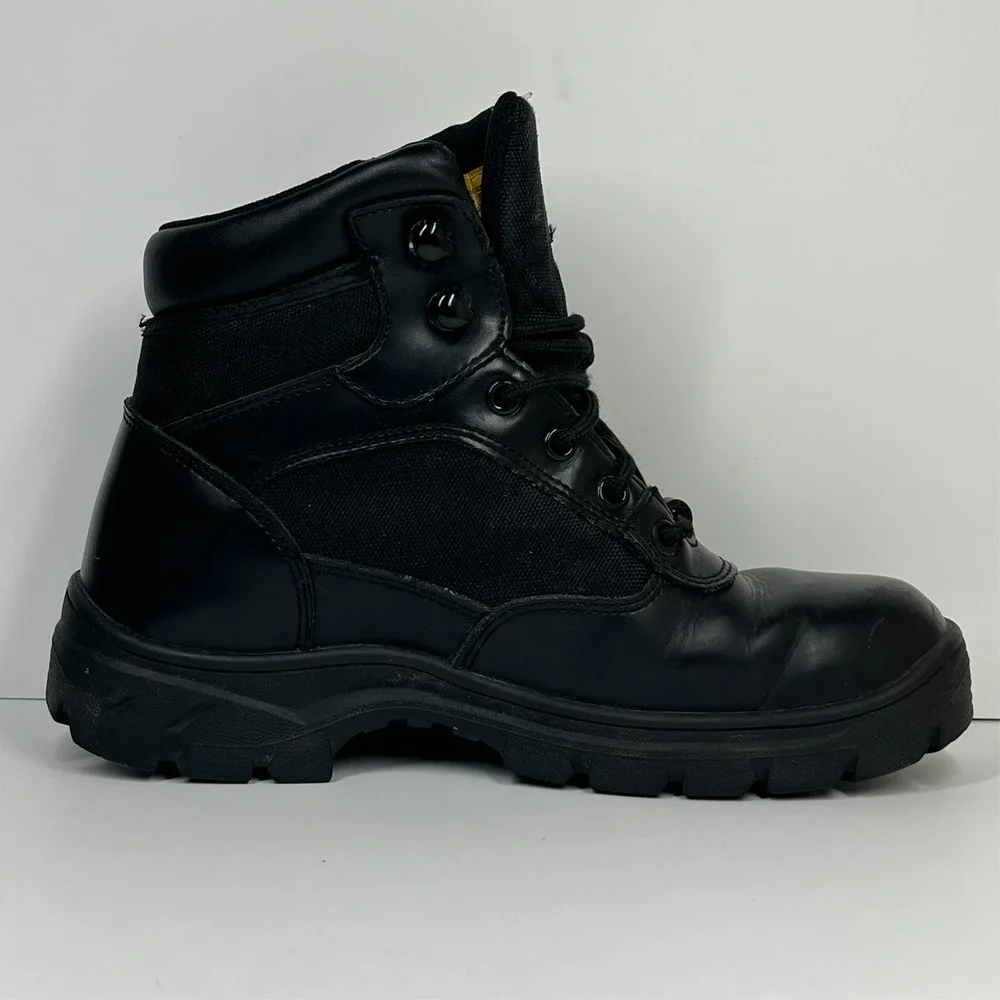 Skechers Wascana Benen Tactical Relaxed Fit Work Boots‎ Men's 7 Waterproof Black